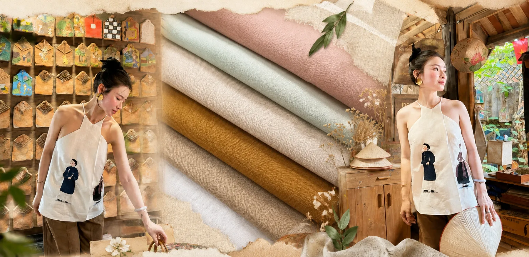 Vải linen là vải gì? Có mấy loại, chất vải và ưu/nhược điểm của vải linen